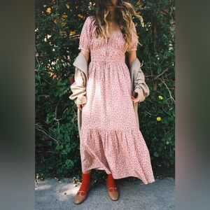 Christy Dawn Maroon Calico Brynne